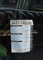 Oxford Jazz Cellar programme